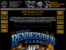 Tablet Screenshot of harleyrendezvous.com